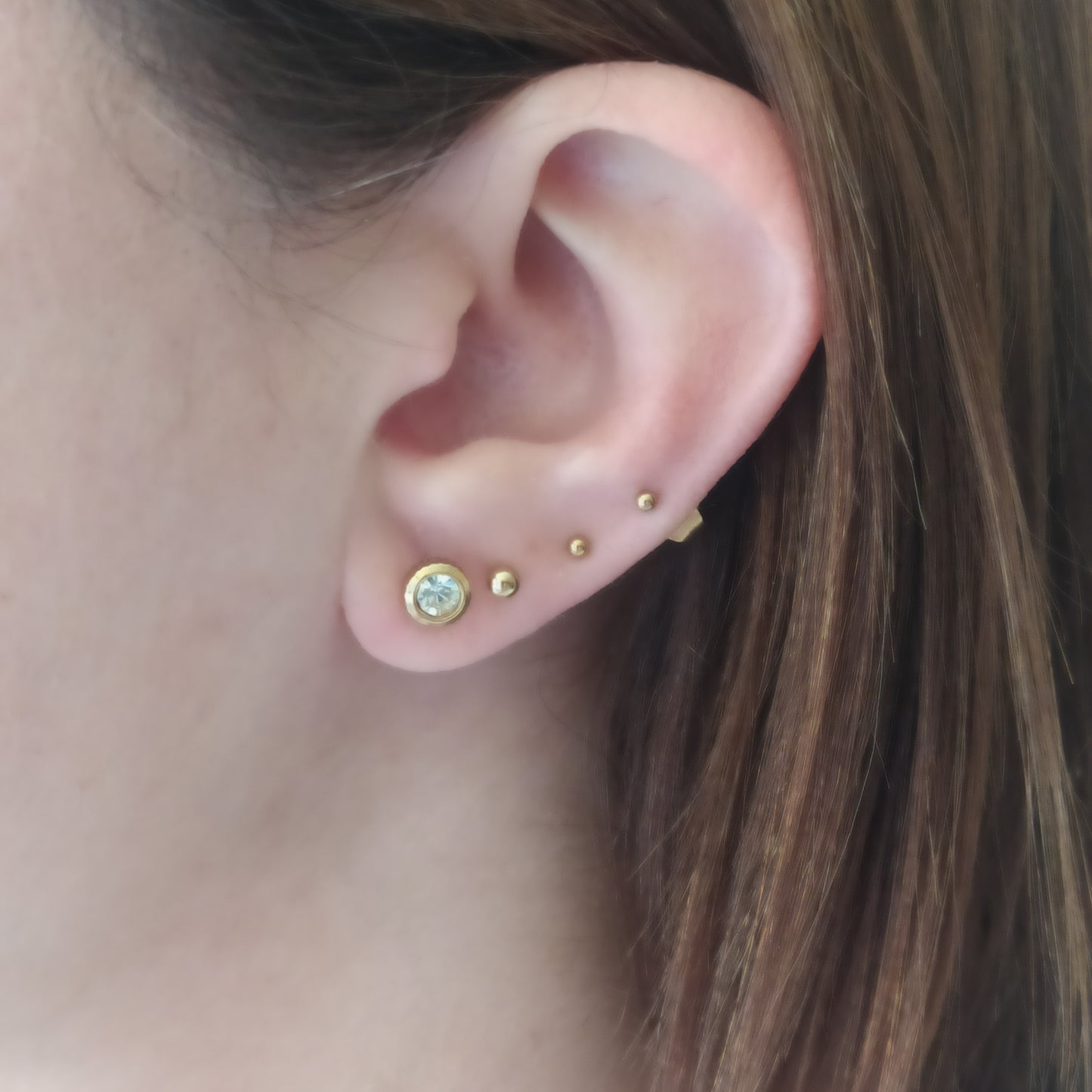 Pendiente Acero Círculo