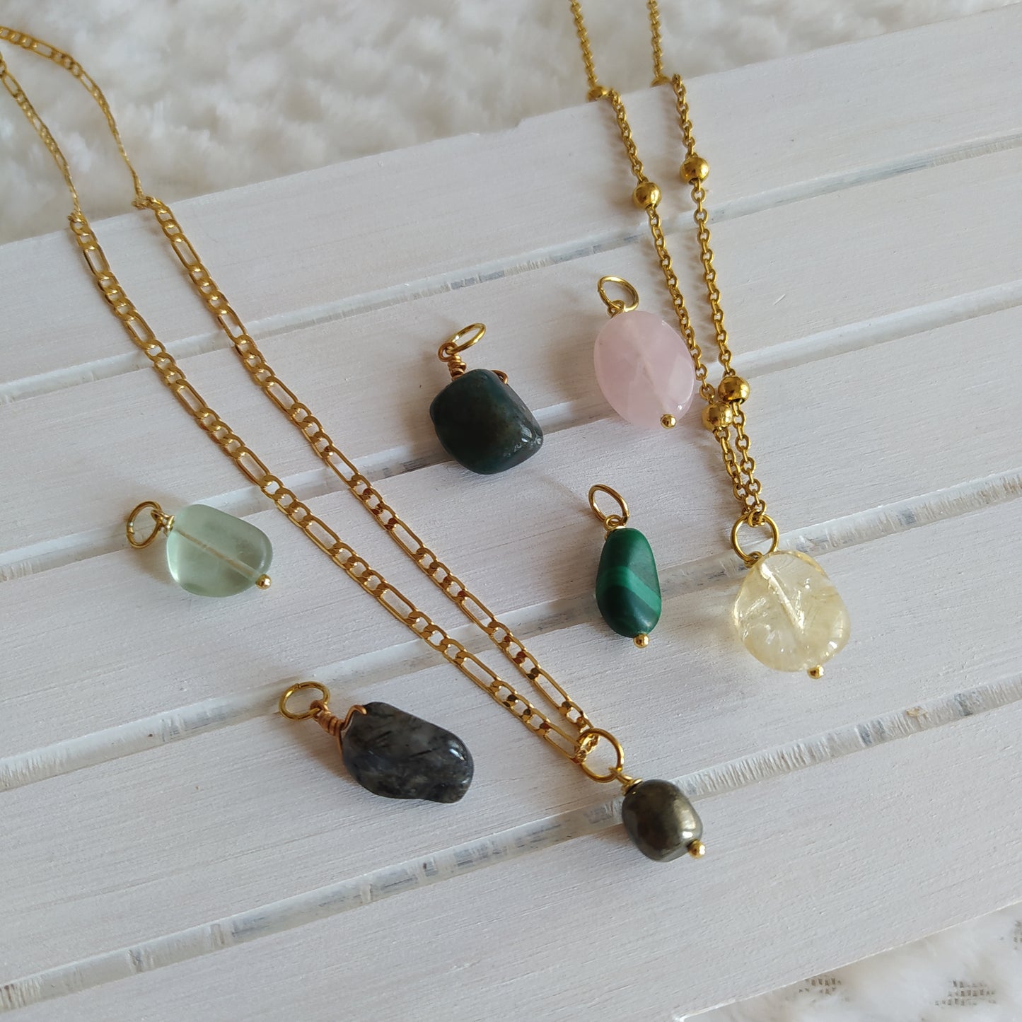 Charms Piedras Naturales con anilla