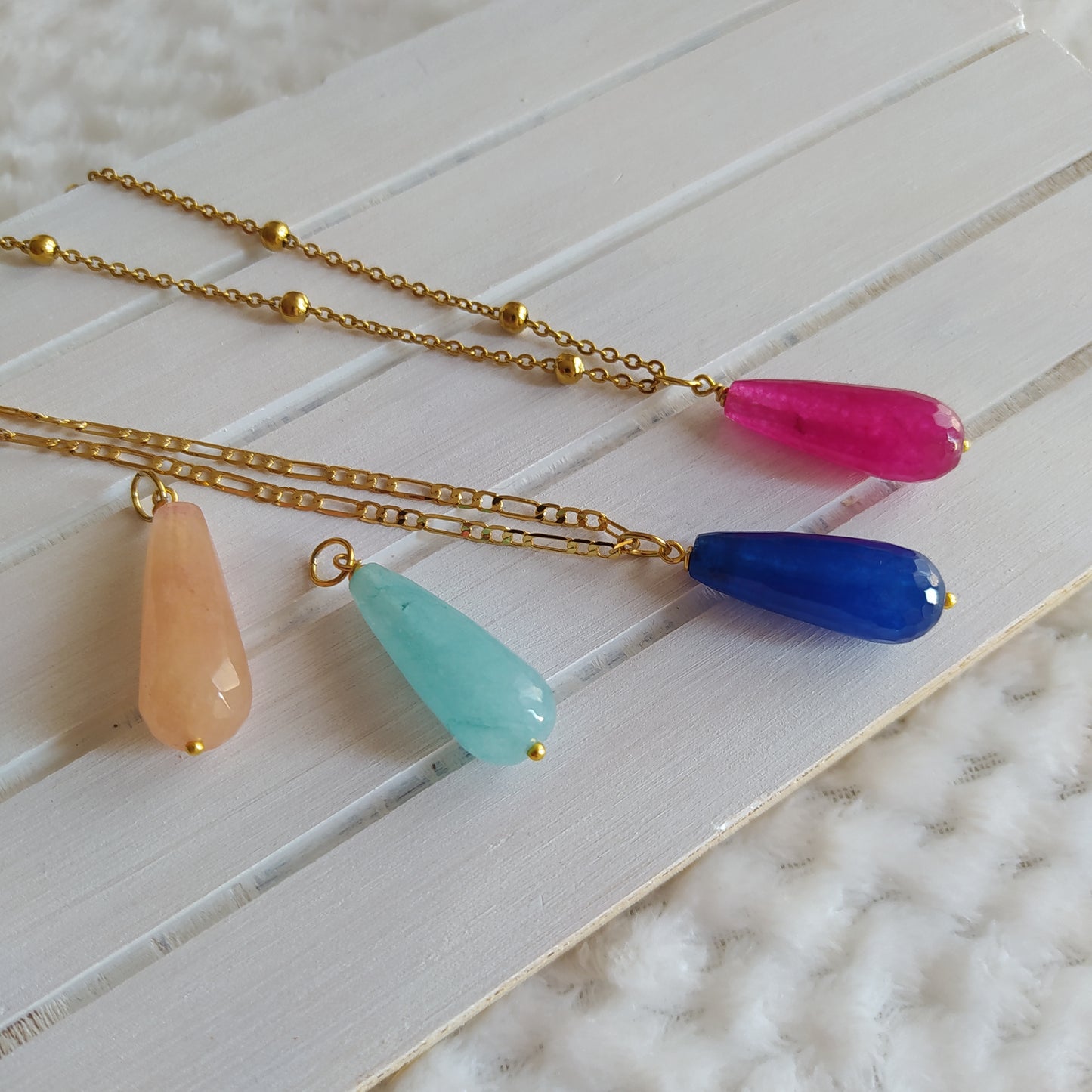 Charm Lágrima Jade