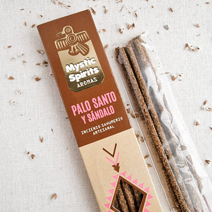 Incienso Orgánico Palo Santo y Sándalo | Meditación Profunda y Calma Interior