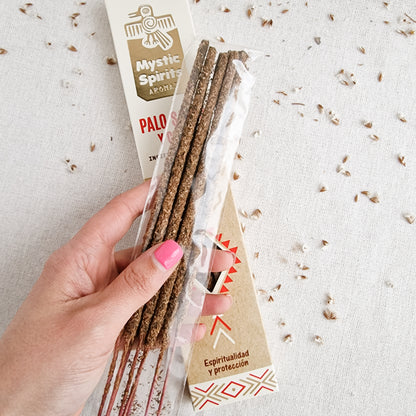 Incienso Orgánico Palo Santo y Copal | Conexión Espiritual y Protección Intuitiva