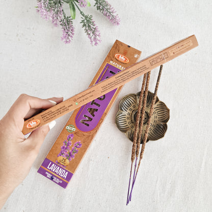 Incienso Orgánico de Lavanda | Relajación Profunda y Paz Interior