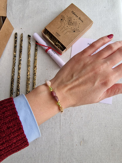 Kit Amor con Pulsera Energética e Inciensos