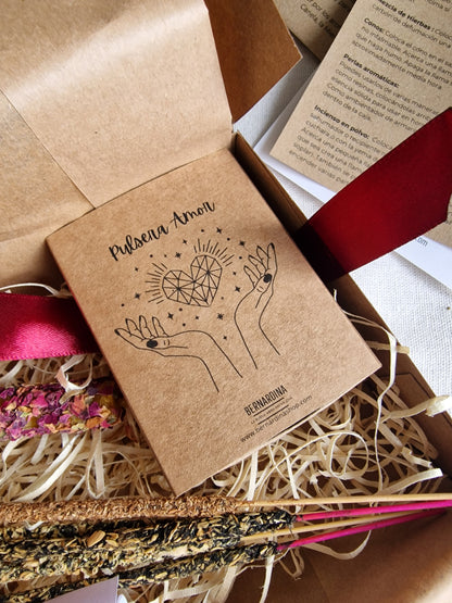 Kit Amor con Pulsera Energética e Inciensos