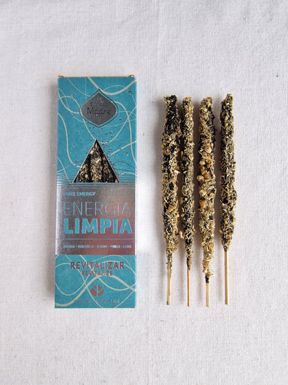 Incienso Sagrada Madre Energía Limpia Revitalizar - Aromas cítricos