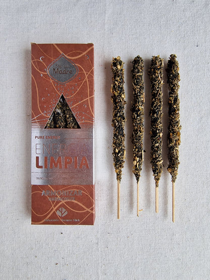 Incienso Sagrada Madre Energía Limpia Armonizar - Aroma Fresco y Amaderado