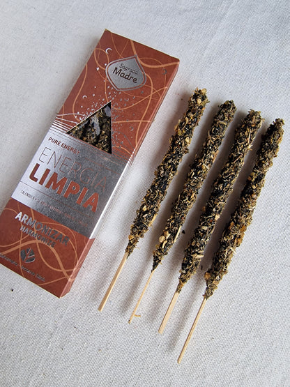 Incienso Sagrada Madre Energía Limpia Armonizar - Aroma Fresco y Amaderado