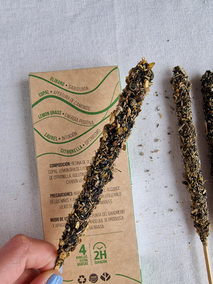 Incienso Sagrada Madre Energía Limpia Renacer - Aroma Fresco y Revitalizante