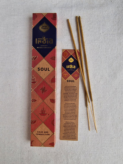 Incienso India Masala Alma - Calma y Conexión | Nag Champa Vainilla