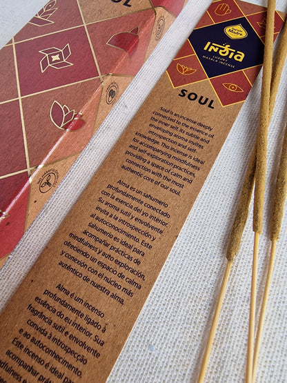 Incienso India Masala Alma - Calma y Conexión | Nag Champa Vainilla