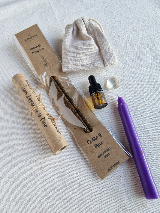 Mini Ritual de Conexión Espiritual con Lavada y Pino