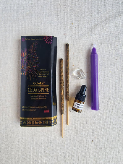 Mini Ritual de Conexión Espiritual con Lavada y Pino