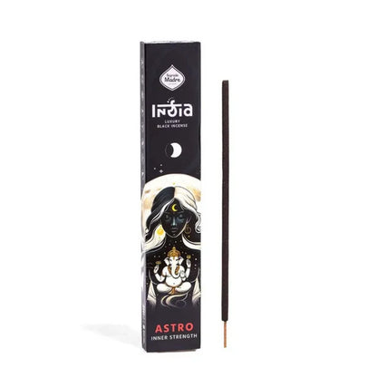 Incienso India Black Astro - Fuerza Interior | Aroma Pakeezah