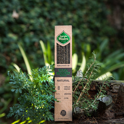 Incienso Línea Natural Ruda, Romero e Incienso Sagrada Madre · Protección y descarga
