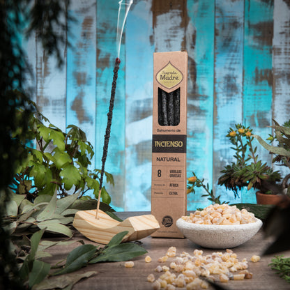Incienso Línea Natural Copal Sagrada Madre · Limpieza y protección