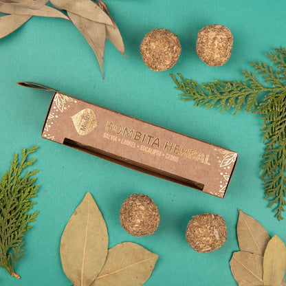 Bombita Herbal Sagrada Madre Purificar · Claridad mental y Limpieza