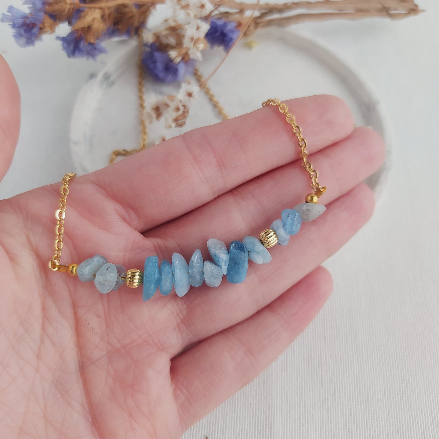 Collar Piedra de Nacimiento- Marzo