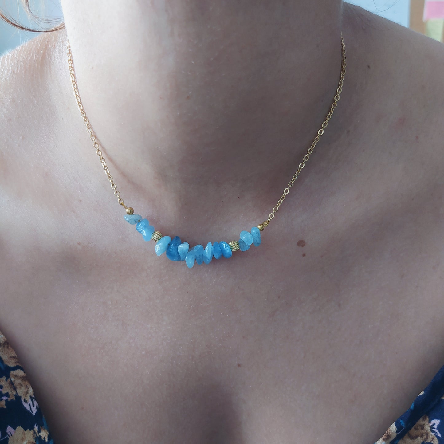 Collar Piedra de Nacimiento- Marzo