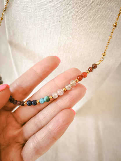 Collar 7 Chakras Pequeño