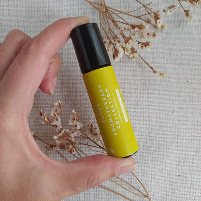 Sinergia de Aceites Esenciales para el Dolor de Cabeza en Roll On Migraine Free