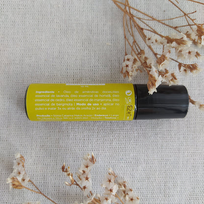 Sinergia de Aceites Esenciales para el Dolor de Cabeza en Roll On Migraine Free