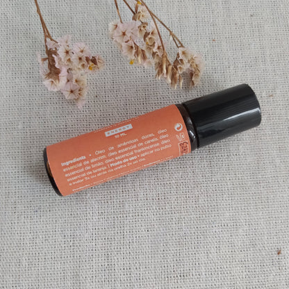 Sinergia de Aceites Esenciales Revitalizante en Roll On Energy