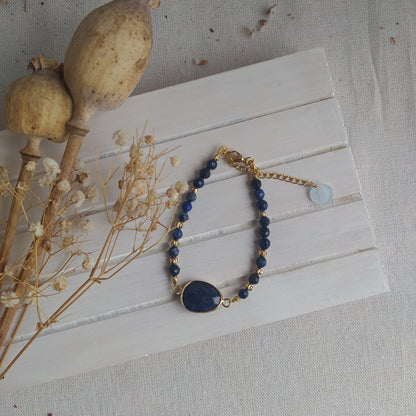 Pulsera Julieta Lapislázuli