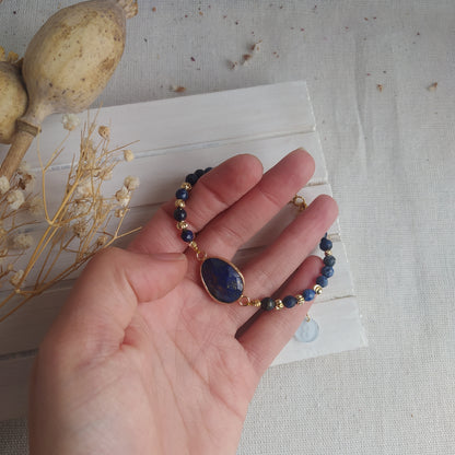 Pulsera Julieta Lapislázuli