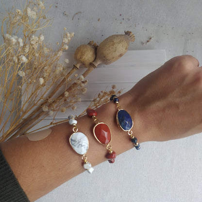 Pulsera Julieta Lapislázuli