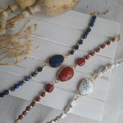 Pulsera Julieta Lapislázuli