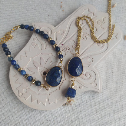 Pulsera Julieta Lapislázuli