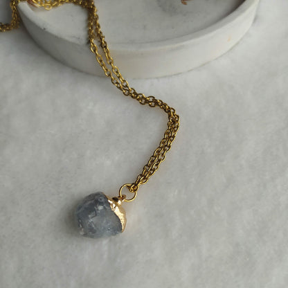 Collar Colgante Fluorita en bruto