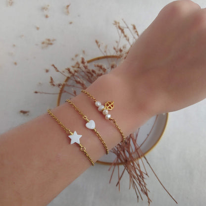 Pulsera My Heart Dorado