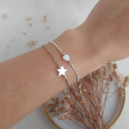 Pulsera My Star Plateado