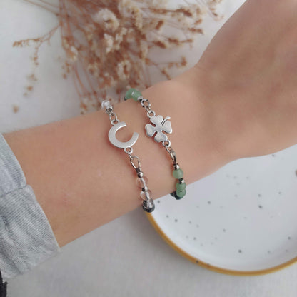 Pulsera Atrae Éxito Plateado