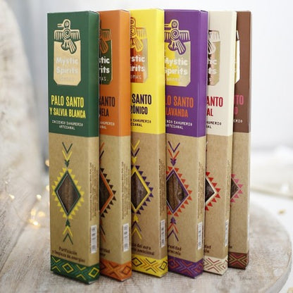 Incienso Orgánico Palo Santo y Lavanda | Relax Antiestrés y Descanso Reparador