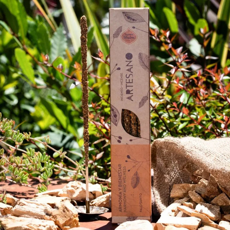 Incienso Artesano Sagrada Madre Palo Santo | Limpieza, Claridad y Paz Interior