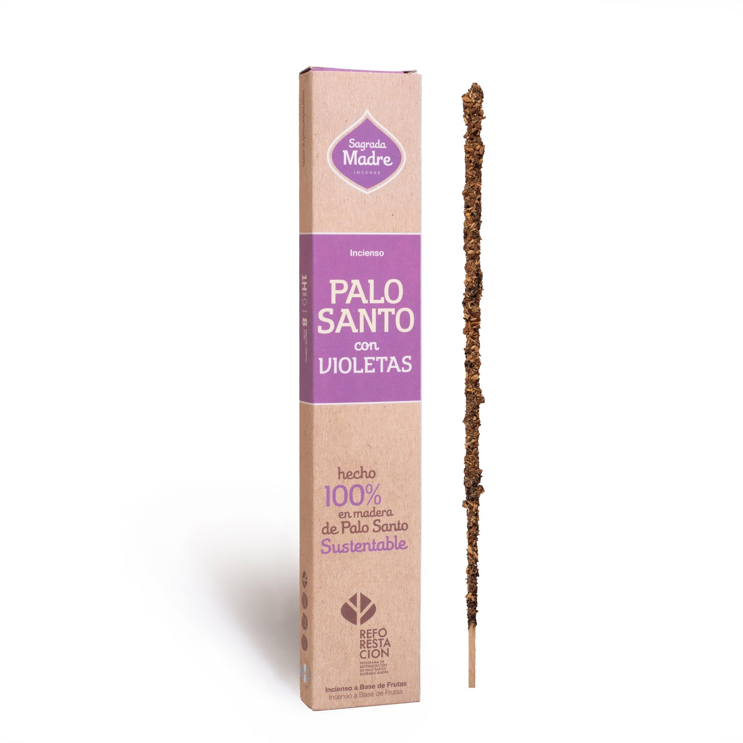Incienso Palo Santo y Violetas Sagrada Madre - Armonía y Purificación