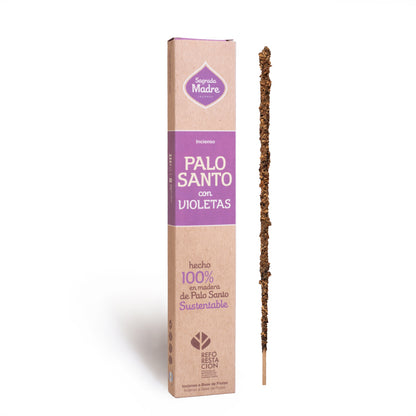 Incienso Palo Santo y Violetas Sagrada Madre - Armonía y Purificación