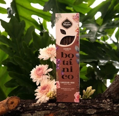 Incienso Sagrada Madre Botánico Clavo y Rosas Orgánico - Abundancia en el amor