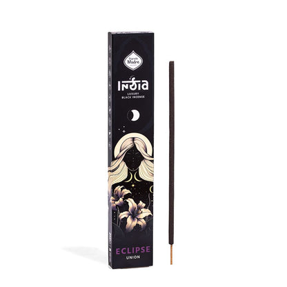 Incienso India Black Eclipse - Unión | Aroma Jazmín Mogra
