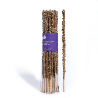 Incienso Artesano Sagrada Madre Palo Santo y Violeta - Armonía y Purificación