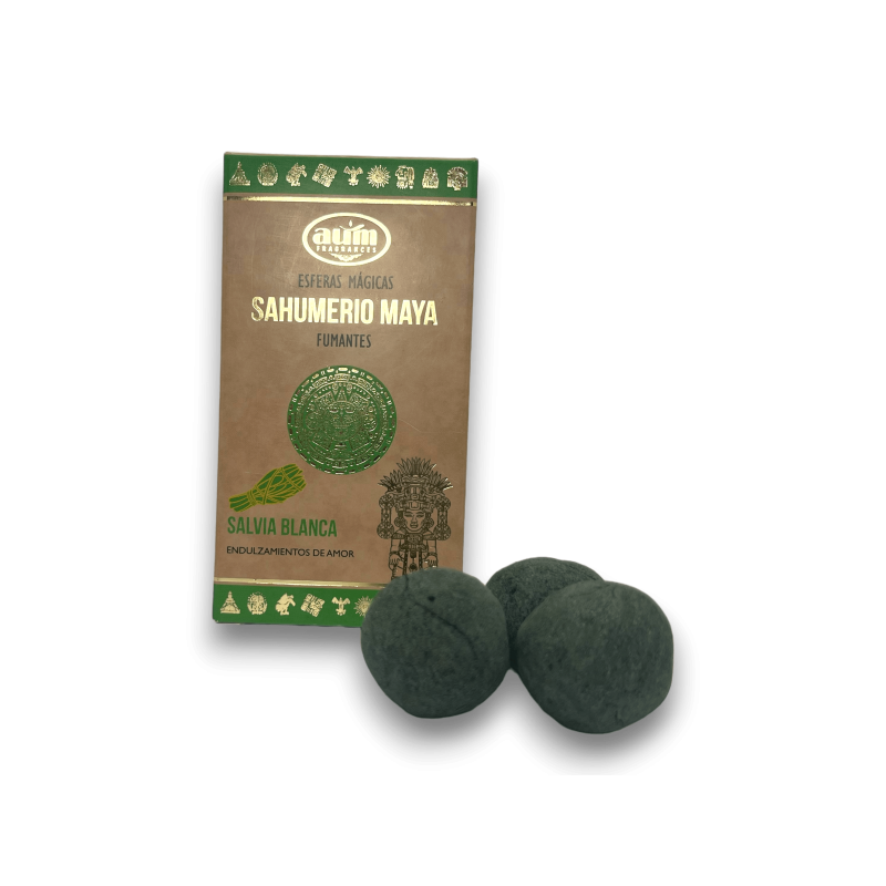 Bombitas de Defumación Maya Salvia Blanca | Claridad Mental, Renovación y Equilibrio Interior