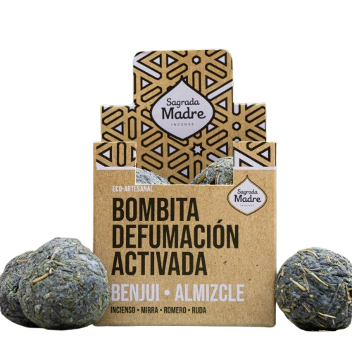 Bombita defumación activada Benjuí y Almizcle.