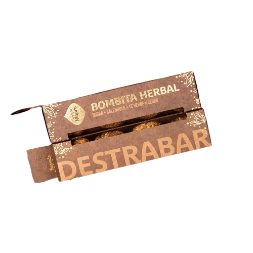 Bombita Defumación Activada Herbal Destrabar