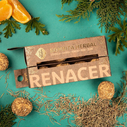 Bombita Herbal Sagrada Madre Renacer · Despertar y vitalidad