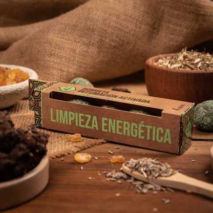 Bombita Defumación Activada Sagrada Madre Limpieza Energética