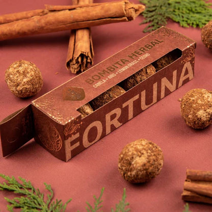 Bombita Herbal Sagrada Madre Fortuna · Atraer prosperidad