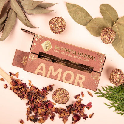 Bombita Herbal Sagrada Madre Amor · Autocuidado