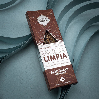 Incienso Sagrada Madre Energía Limpia Armonizar - Aroma Fresco y Amaderado